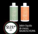 Oferta de Jabón líquido de manois BAGNOSCHIUMA por $123 en Fresko