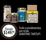 Oferta de Trufa y condimentos con trufa SABATINO TARTUFI por $149 en Fresko