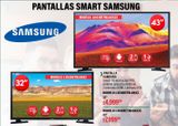 Oferta de Pantalla Samsung 32" por $4999.9 en Del Sol