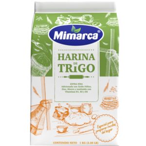Oferta de HARINA DE TRIGO  MIMARCA 1 KILOGRAM por $19.9 en Alsuper
