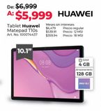 Oferta de Tablet Huawei por $5999 en Office Depot