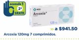 Oferta de Arcoxia 120mg 7 comprimidos. por $941.5 en Farmacia San Pablo