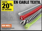 Oferta de Cables Textil  en The Home Depot