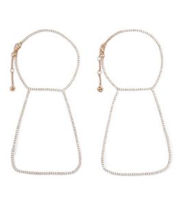 Oferta de Set 2 Pulseras para tobillo Glitzzie Mujer por $314.3 en Aldo