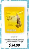 Oferta de Tree Essentials Superfood Quinoa Inflada - 50 gr por $34.9 en GNC