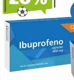 Oferta de Ibuprofeno 600.0 MG por $39.5 en Farmacia San Pablo