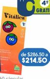 Oferta de Vitálica Kids Jarabe Sabor Mango con Vitaminas y Minerales 250 ML  por $214.5 en Farmacia San Pablo