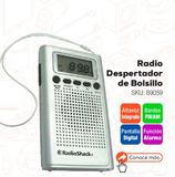 Oferta de Radio Digital Portátil de Bolsillo RadioShack ST-300 / Plata en RadioShack