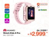 Oferta de Smartwatch Huawei Kids 4 Pro / Rosa por $2999 en RadioShack