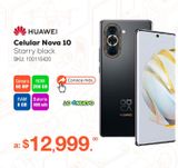 Oferta de Celular Huawei Nova 10 / Negro por $12999 en RadioShack