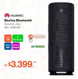 Oferta de Bocina Bluetooth Huawei Sound Joy / Negro por $3399 en RadioShack