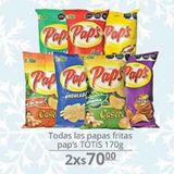 Oferta de Papas fritas Totis  por $70 en La Comer