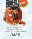 Oferta de Jamón de pierna holandesa sabor manzana  por $348 en La Comer