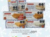 Oferta de Variedad de turrones y dulces Doña Jimena por $99 en La Comer
