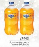 Oferta de Agua con jugo E PURA 5L por $29 en Fresko