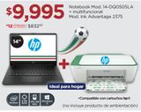 Oferta de Notebook + multifuncional  por $9995 en Chedraui