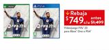 Oferta de Videojuego FIFA 23 para XBox One o PS4 por $749 en Walmart