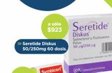 Oferta de Seretide Diskus 50/250mg 60 dosis. por $923 en Farmacia San Pablo