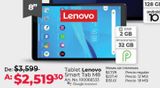 Oferta de TABLET LENOVO SMART TAB M8 por $2519.3 en Office Depot