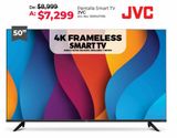 Oferta de PANTALLA 50" SMAR TV JVC por $7299 en Office Depot