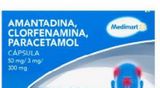 Oferta de Medimart Amantadina, Clorfenamina, Paracetamol por $46 en Bodega Aurrera