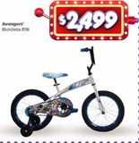 Oferta de Bicicleta R16 Avengers por $2499 en Bodega Aurrera