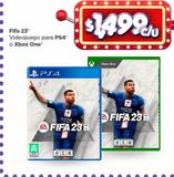 Oferta de Fifa 23 Videojuego para PS4 o Xbox One por $1499 en Bodega Aurrera