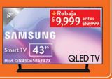 Oferta de Smart tv Samsung 43" por $9999 en Walmart