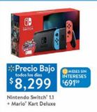 Oferta de Nintendo Switch por $8299 en Walmart