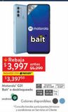 Oferta de Motorola G31 por $3997 en Walmart