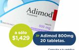 Oferta de Adimod 800mg 20 tabletas por $1429 en Farmacia San Pablo