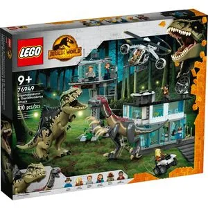 Oferta de Ataque Del Giganotosaurio Y el Therizinosaurio Lego Jurassic World por $3699 en Sears