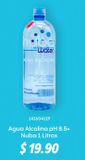 Oferta de NUB Nuba Agua alcalina pH 8.5+ 1 L por $19.9 en GNC