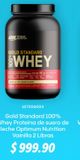 Oferta de Gold Standard 100% Whey Proteina Suero de Leche  por $999.9 en GNC