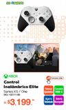 Oferta de Control Inalámbrico Elite / Xbox Series X·S / Xbox One / Blanco por $3199 en RadioShack