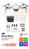 Oferta de Drone DJI Mavic Mini 2 Fly More Combo / Gris por $16999 en RadioShack