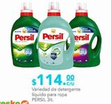 Oferta de Variedad de detergente líquido Persil 3L por $114 en Fresko