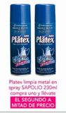 Oferta de Platex limpia metal Sapolio 230ml en Fresko