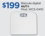 Oferta de Báscula digital HUT Mod. WCS-0410 por $199 en Chedraui