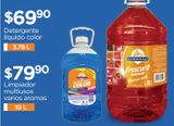 Oferta de Detergente líquido color 3.78 L por $69.9 en Chedraui