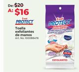 Oferta de Toallas exfoliantes de manos Protec por $16 en Office Depot