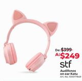 Oferta de Audífonos on ear Katu por $249 en Office Depot