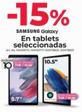 Oferta de Tablet Samsung Galaxy seleccionadas en Office Depot