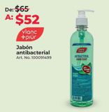 Oferta de Jabón antibacterial por $52 en Office Depot