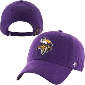 Oferta de Gorra ajustable de limpieza púrpura para hombre Minnesota Vikings '47 Brand por $550 en Tienda NFL