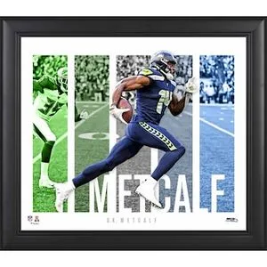 Oferta de DK Metcalf Seattle Seahawks Collage de panel de jugador enmarcado de 15 "x 17" por $923 en Tienda NFL