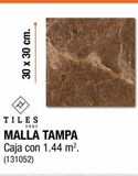 Oferta de MALLA TAMPA TILES 2000 30 X 30 CM en The Home Depot