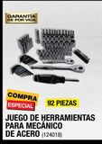 Oferta de JUEGO DE HERRAMIENTAS PARA MECÁNICO DE ACERO HUSKY 92 PIEZAS en The Home Depot