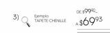 Oferta de Tapete chenille por $69.93 en Woolworth