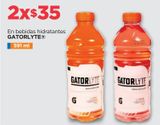 Oferta de En bebidas hidratantes GATORLYTE X 2UN por $35 en Chedraui